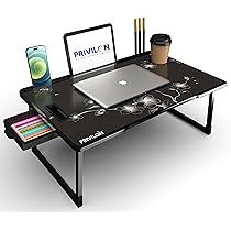 Study Table/Bed Table/Foldable and Portable Wooden/Writing Desk for Office/Home/ School